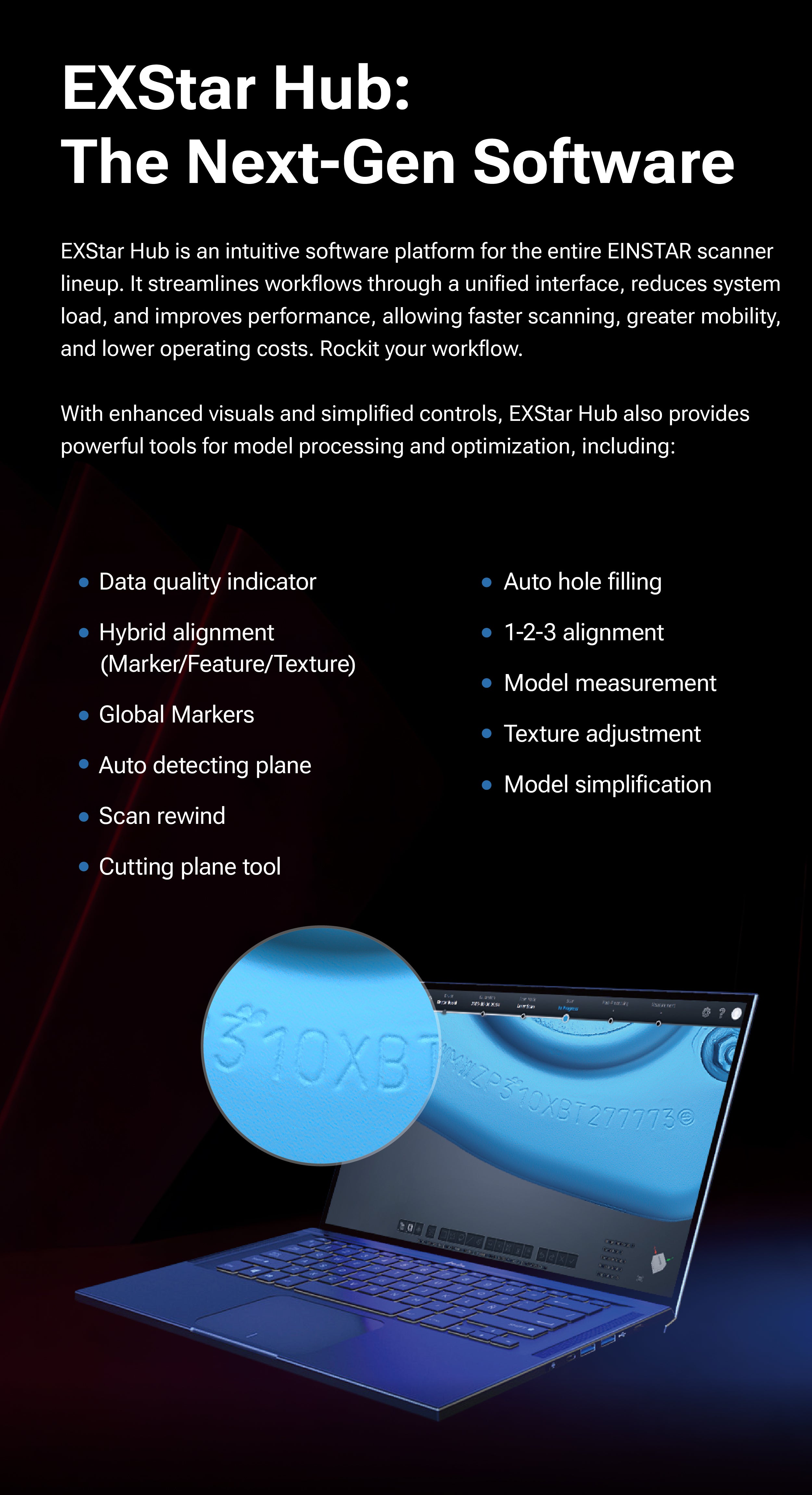 EINSTAR Rockit: Portable Multi-Source 3D Scanner