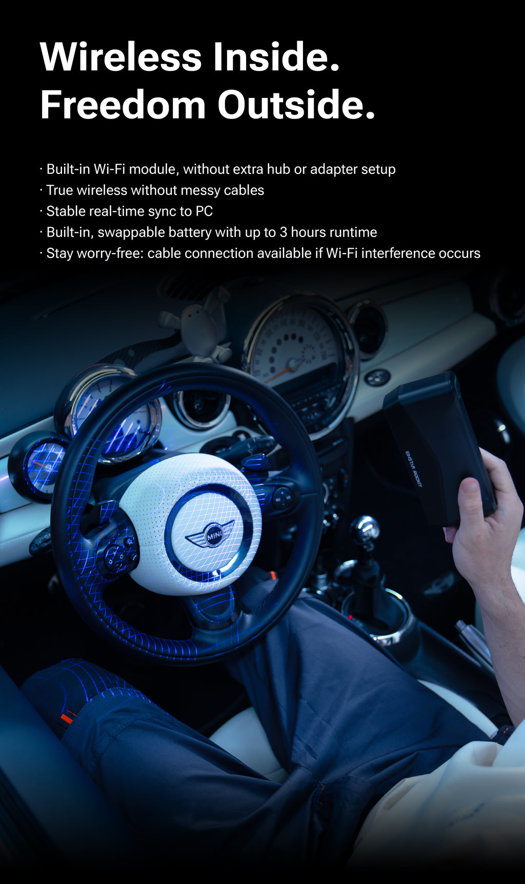 EINSTAR Rockit: Portable Multi-Source 3D Scanner