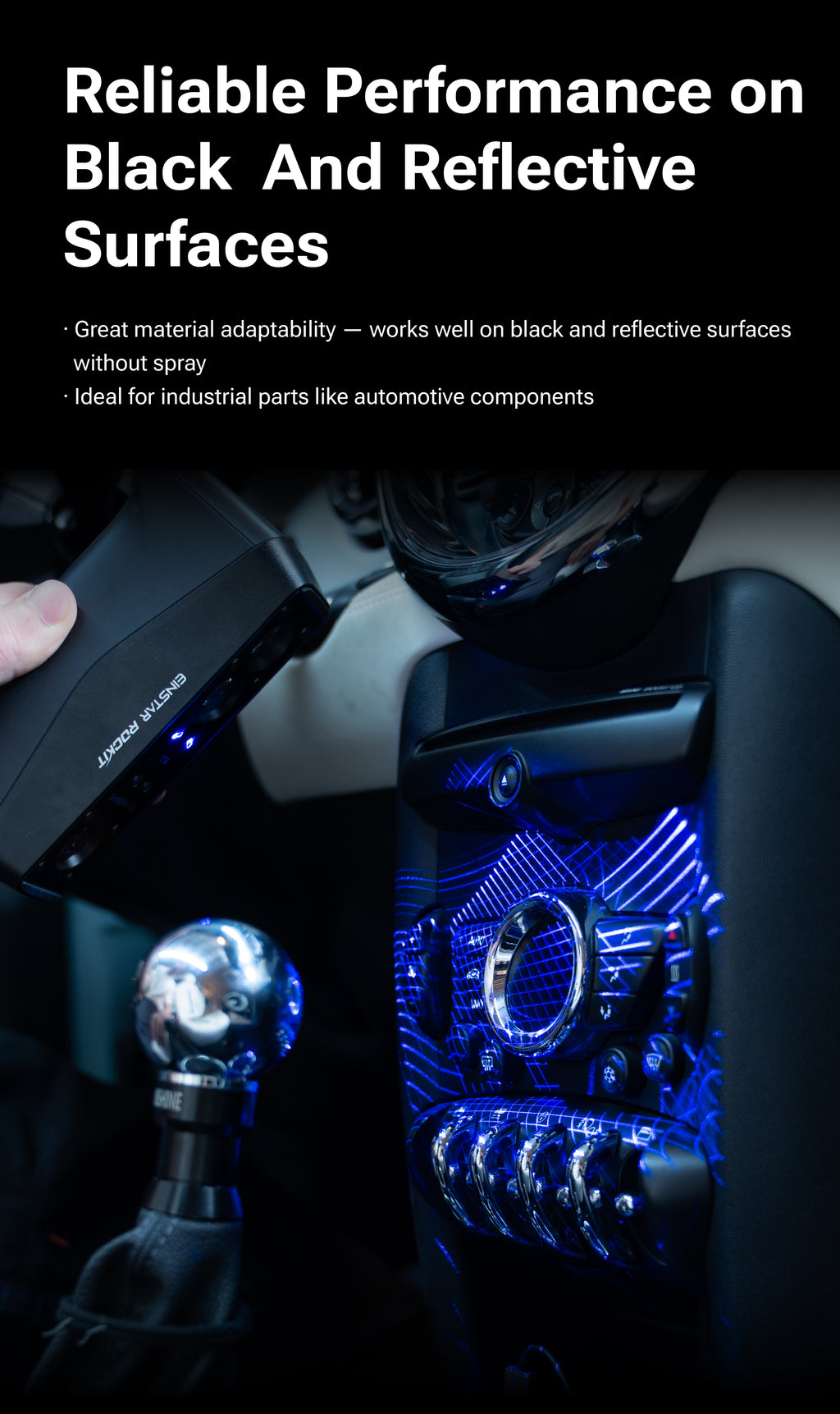 EINSTAR Rockit: Portable Multi-Source 3D Scanner