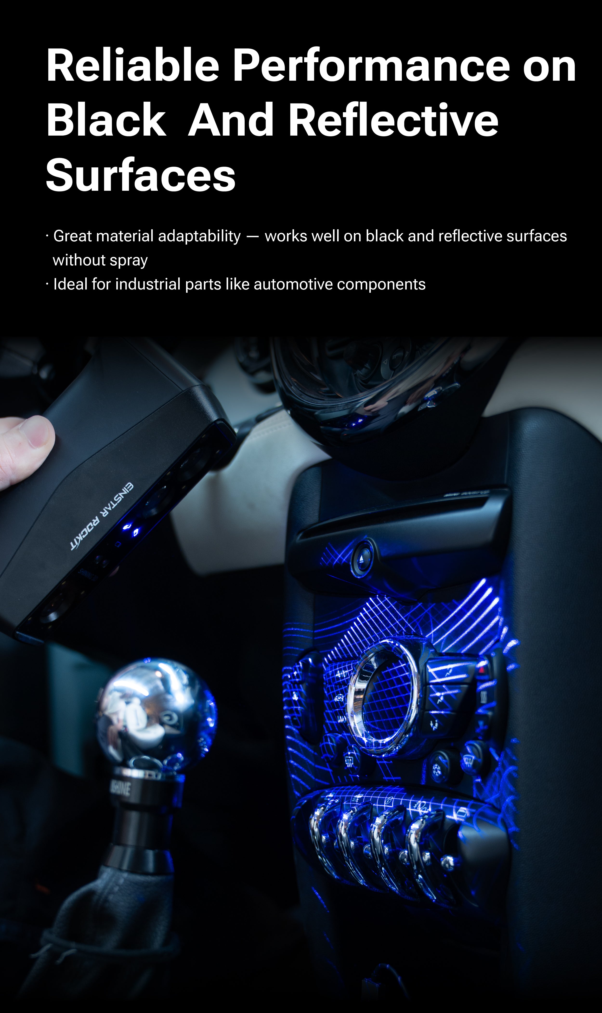 EINSTAR Rockit: Portable Multi-Source 3D Scanner