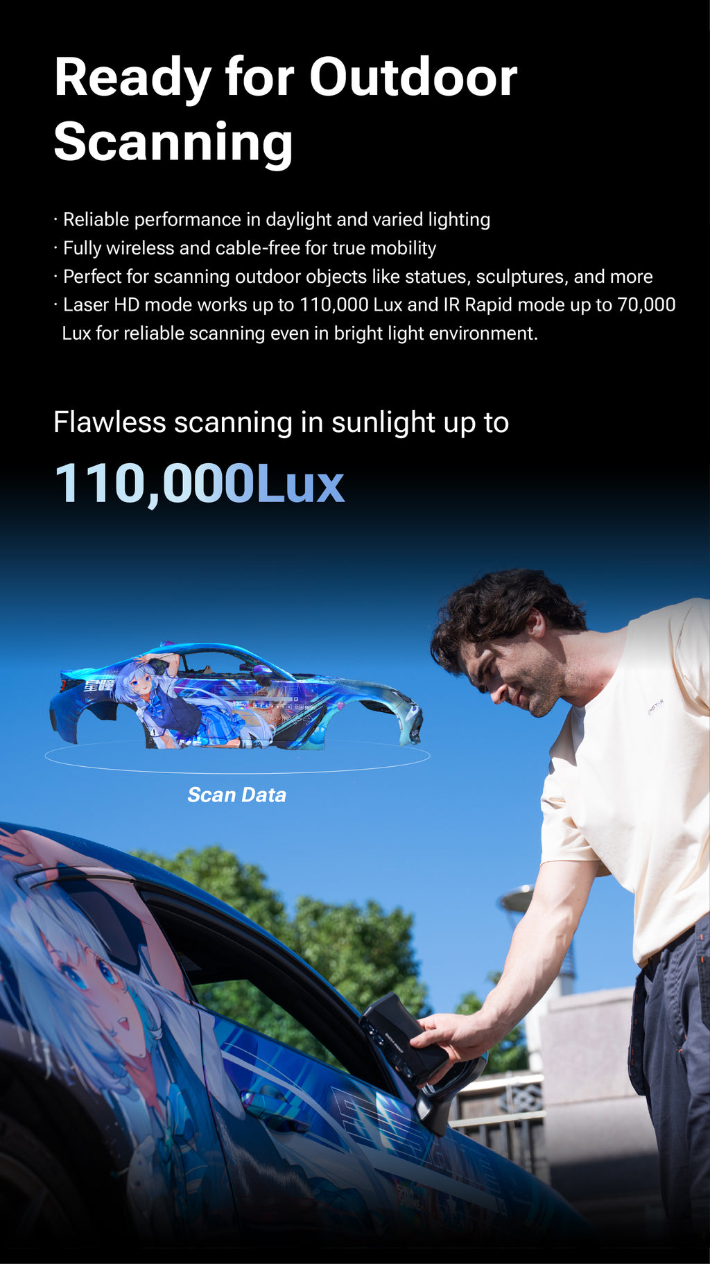 EINSTAR Rockit: Portable Multi-Source 3D Scanner