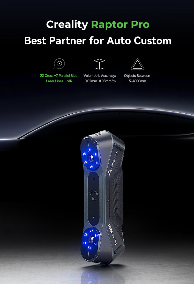 Raptor Pro Creality 3D Scanner Creality -3DxWorld
