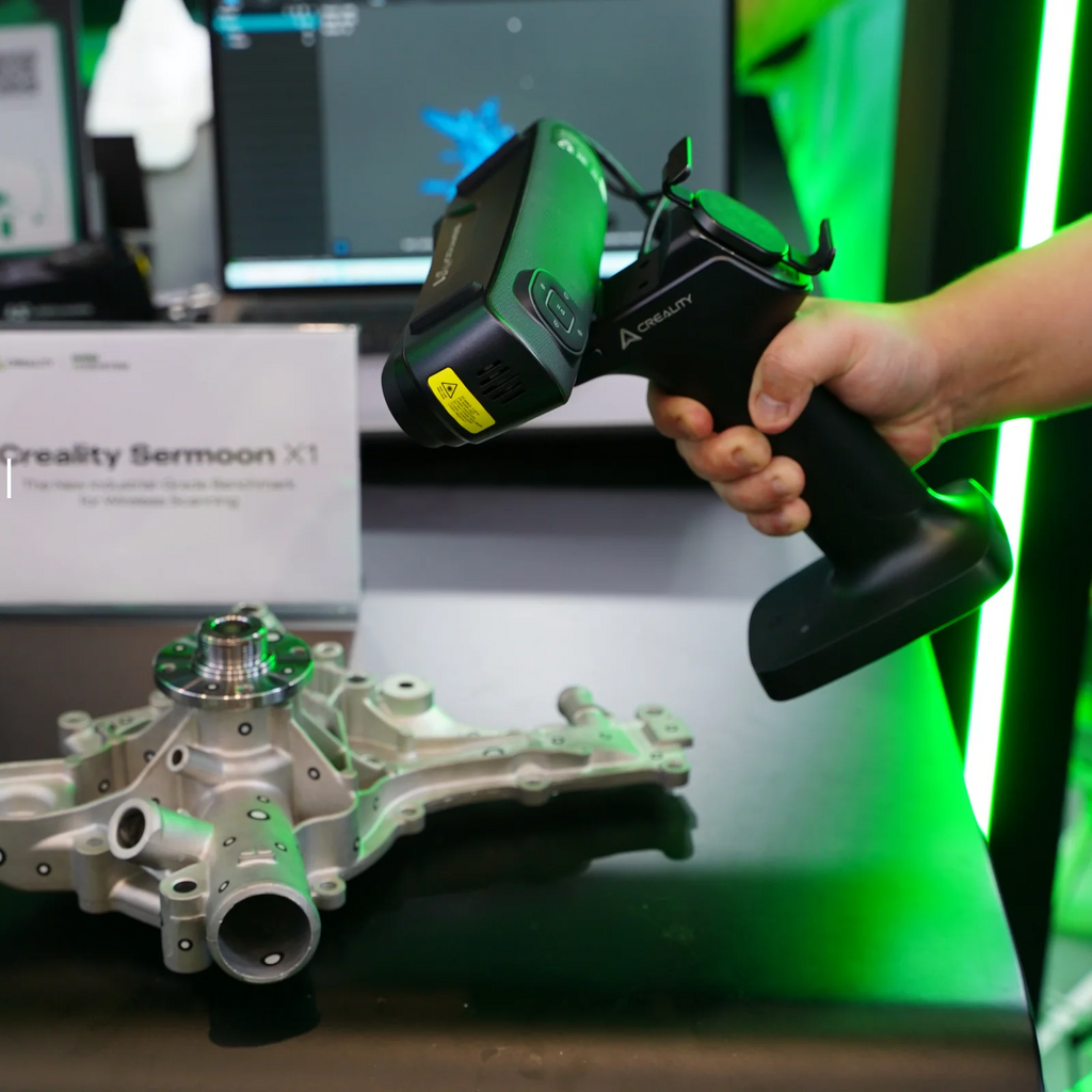 Creality Sermoon X1 Industrial 3D Scanner | Metrology-Grade Hybrid Laser with Photogrammetry Creality -3DxWorld